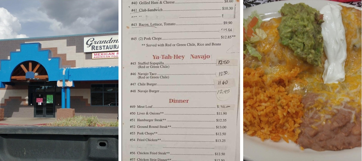 Grandma's Resturaunt (Restaurant) Menu
